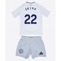 Fotbalové Dres Leicester City Oliver Skipp #22 Dětské Alternativní 2024-25 Krátký Rukáv (+ trenýrky)